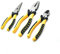 Set di 3 pinze resistenti - Pinze combinate da 20,3 cm, pinze da taglio diagonale da 15,2 cm, pinze a becco lungo 15,2 cm con manici morbidi