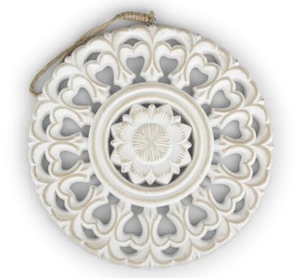 Zelda Bomboniere Makramee Dekoration Holz D 20 Stück 4 Weihnachten