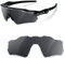 Kompatible Ersatzlinsen für Oakley Radar EV OO9208, Schwarz