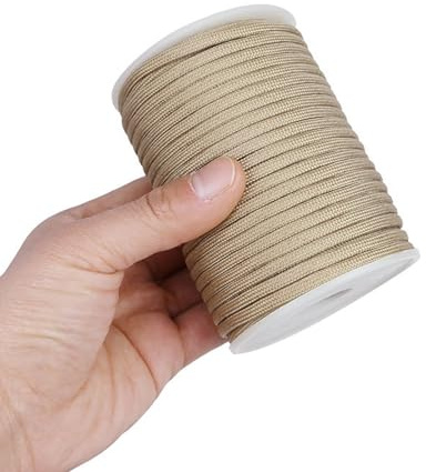 Cuerda de paracaídas multiusos reforzada resistente al viento adecuada para escalada, camping, supervivencia, portátiles, cuerda de supervivencia