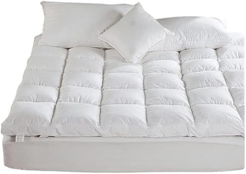 Generisch Japanische Boden-Futonmatratze, Komfortmatratze für Hotel-Homestays, Einzel- und Doppelmatratze, dickere Gänsedaunenmatratze, Faltbare Rollbettwäsche (Farbe: Duck Down Pad, Größe: 150 x 200