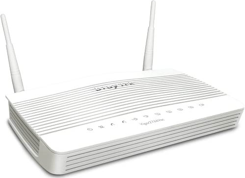 DrayTek Vigor 2766Vac Wireless WiFi 5 Router, G.Fast/DSL, VDSL2/ADSL2+, 2 VPN and VoIP, Mesh, AX3000, Ideal For Small Business