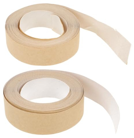DOITOOL Nastro Bordatura per Paralumi Pvc Ignifugo per Paralumi, 2 Pezzi Resistenti per Decorazione Fai da Te e Accessori per Lampade da Casa