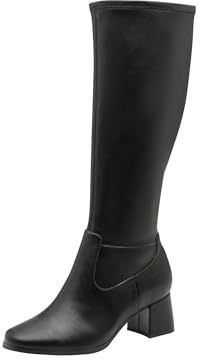 Tamaris Botas Altas para Mujer, Color Negro, Talla 42 EU, Negro, 42 EU