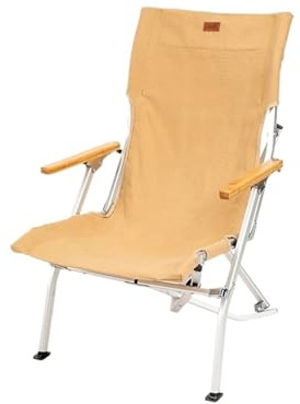 Silla de Camping portátil for Exteriores, Tela Oxford, Plegable, con Asiento Alargado for Pesca, Barbacoa, Festival, Picnic y Playa