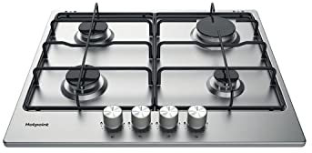 Hotpoint Gas PPH 60P F IX UK Hob - Stainless Steel Inox