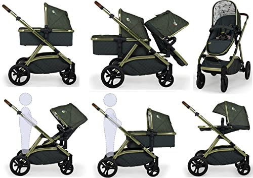 Cosatto Wow XL Tandem Pushchair with Buggy Board and Raincover (Bureau)