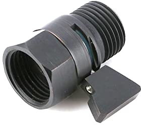 Tiardey Duschkopf-Absperrventil aus massivem Messing mit Messinggriff EIN-Aus-Schalter für Handbrause Bidet Sprayer Duscharm