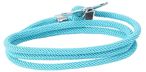 PACKOVE 1 Pc pulsera cola de ballena regalos originales presentes originales pulsera de vela pulsera inmarcesible esposas pulsera creativa anillo de mano de pareja ancla línea de milán