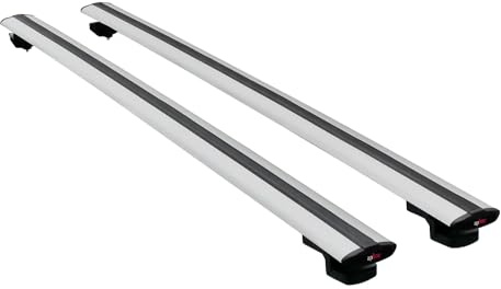 accessorypart Compatibile con Ford Transit/Tourneo Courier 2024-2026 BASIC Model Barre Tetto Portapacchi Auto Barre Portatutto Grigo Alluminio 2 Barre