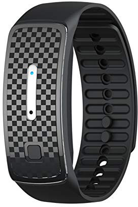 Bracelet Insectifuge Rechargeble, Bandes de Moustique, Anti Bracelet de Moustique pour des Activités en Plein Air D'adultes D'enfants (Noir)