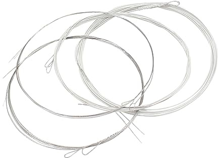 Odorkle 8er-Pack Mandolinensaiten-Set, Ersatzsaiten aus Versilberter Kupferlegierung, Kompletter Satz