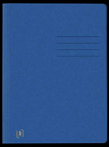Oxford Schnellhefter Top File+, A4, blau schwarz
