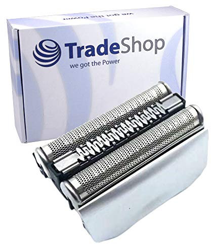 Hochwertiges Kombipack kompatibel mit Braun 70S 81387979, 70B für viele Rasierer der Serie 7 / Doppel-Scherfolie Klingenblock Messer Rasierklinge