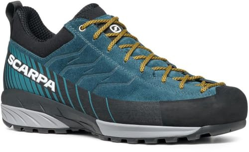 Scarpa Mescalito GTX, Scarponi da Montagna Uomo, Blu Petrolio, 45.5 EU
