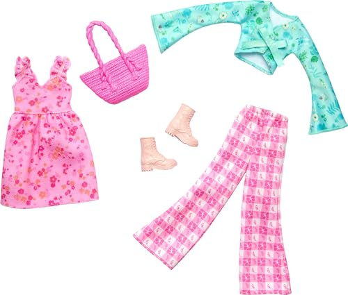 Barbie Fashion Pack HRH43 - Confezione di 2 abiti per bambola Barbie