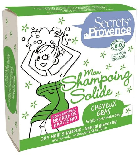 Secrets de Provence Champú Sólido Cabello Graso 85 gr