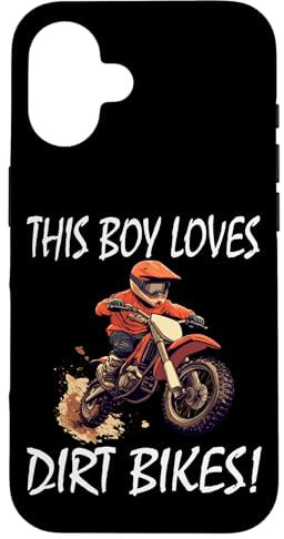Ce garçon aime les motos tout-terrain, les motos tout-terrain pour enfants Coque pour iPhone 16