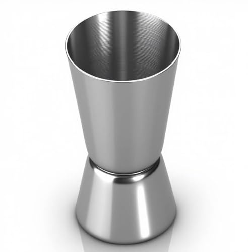 Creative 25ml Steel Cocktail Shaker Measure Cup Dual Shot Drink Spirit Measure Jigger Kitchen Gadgets Sturdy