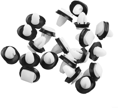 Lot de 20 clips de garniture de portière pour Fiat Ducato, rivets de rechange en plastique pour pare-chocs, panneau de porte, garde-boue, éclaboussures