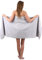 Betz Saunatuch XXL Badetuch Liegetuch Strandlaken Saunahandtuch Premium Frottee 100% Baumwolle Größe 70 x 200 cm Farbe Silbergrau