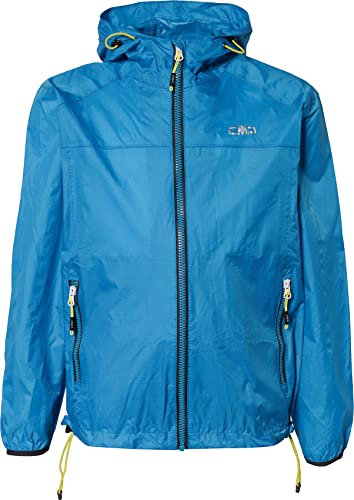 CMP - Kinderjacke mit Regenkapuze, Cyano, 128