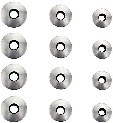 YouU 138-tlg. EPDM-Dichtscheiben mit Neoprenbeschichtung aus Edelstahl für # 4 / # 5 / # 6 Schrauben