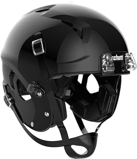 Schutt Sports Vengeance A11 Youth Football Helmet, Football Accessories, Facemask NOT Included, Black, Large