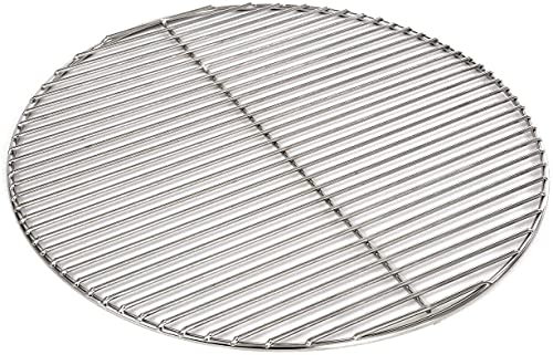 Grillrost Ø 67 cm aus Edelstahl rostfrei und elektropoliert 4mm / 10 mm Stababstand für Grill rund, Kugelgrill, Feuerschalen Grillschalen Rundgrill