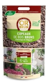 OR BRUN Copeaux bruns 4l