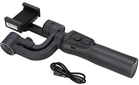 FLEXMAN Smartphone Gimbal Stabilizer, bärbart 3-axligt hopfällbart telefonstabilisatorstativ med Focusing Rotation Ansiktsspårning för IOS för Android