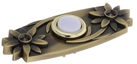 KONTONTY Campanello Tradizionale Interruttore Per Campanello A Suoneria Con Luce A Led Pulsante Decorativo Per Casa Hotel Ufficio A Parete