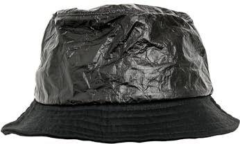 Flexfit Crinkled Paper Bucket Fischerhut black One Size