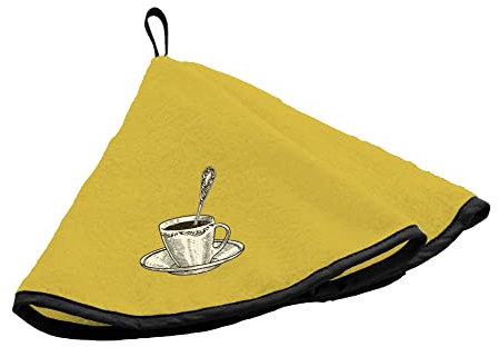 Douceur d'Intérieur Rundes Handtuch, gelb, (0) 60 cm