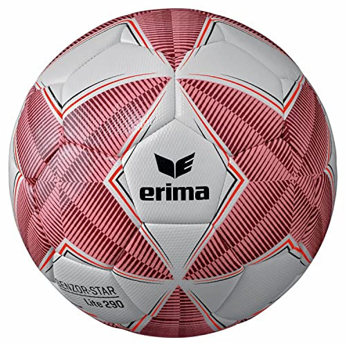Erima Unisex Jugend SENZOR-Star Lite 290 Fußball (7192309), rot/Bordeaux, 4