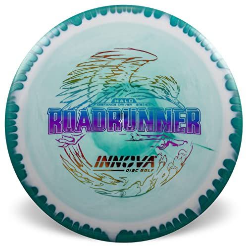 Innova Halo Star Roadrunner Disc Golf Distance Driver – Understable Disc Golf Driver Reliable and Straight Disc Golf Driver (Colors Will Very) (140-150g)