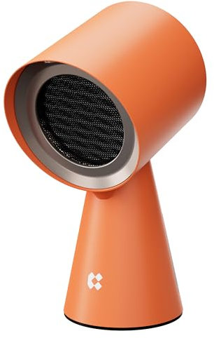 CIARRA CBPHO01 Mini Hotte Asipirante - Hotte Portable - Aspiration de 120m³/h - Mode Recyclage avec Filtre à Charbon - Multi-Filtration - 2 Vitesses - Orange