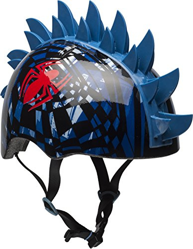 BELL Disney Marvel Spider-Man Mowhawk Web Shatter 3D Child Bike Helmet, Child (5-8 yrs.)