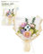 ROWOOD 3D Puzzle Flower Bouquet 6 in 1 with Wrapping Paper, Artificial Flower Building Set, Botanical Model Kits for Adults Teens, Creative Craft Gift for Her