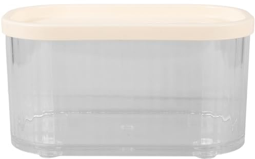 VILLCASE Caja de Arena para Hámster Fácil de Limpiar, Bañera de PS para Mascotas Pequeñas como Cobayas y Hámsters, Accesorio Práctico para Jaulas