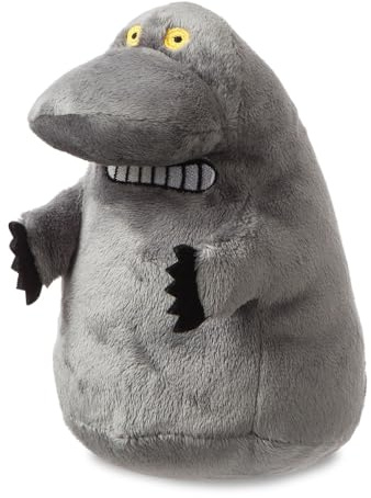 AURORA, 60993, Moomin Official Merchandise, Groke, 6.5In, Soft Toy, Grey, 6.5'