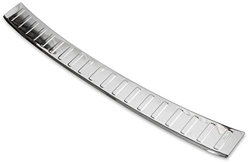 Recambo | Protector de Parachoques Trasero | Compatible con Mercedes Clase B | Tipo W247 | a Partir de 2018 | Acero Inoxidable Cromado | Protección Borde de Carga