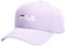 FILA Unisex Brasov 6 Panel with linear Logo-Strap Back Cap, Viola, One Size