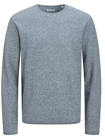 JACK & JONES Male Strickpullover Einfarbig Strickpullover