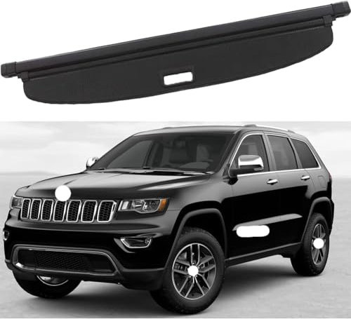 EXOTUF Versenkbare Laderaumabdeckung für Jeep Cherokee 2019, Versenkbarer Kofferraum Versenkbares Laderaumzubehör