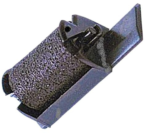 Färgrulle svart – kompatibel med Casio 130 CR– storlek 744 färgbandfabrik original