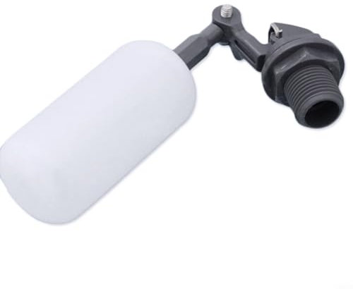 FUANA Valvola a sfera galleggiante portatile con chiusura da 1,27 cm per sostituzione automatica di riempimento parziale, umidificatore, serbatoio stagno