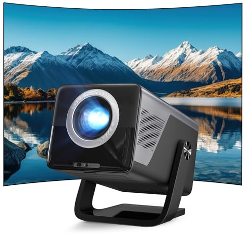 [2000 ANSI / 1080P UHD Nativo/Calibración Visual IA] Proyector con 8K/4K Soporte, Proyector Inteligente X7 con Android 14, Enfoque y Corrección Automáticos, Audio Hi-Res, WiFi 6 & Bluetooth 5.4