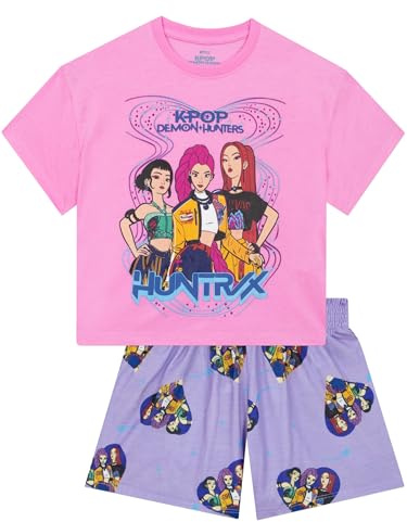 KPop Demon Hunters Pyjamas, Rumi, Zoey & Mira Girls Pjs Set, K-Pop Pyjamas, Ages 5 To 13 Years