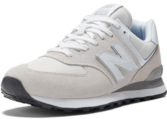 New Balance Mens Nb 574 Sneakers, Nimbus Cloud With White, 7 UK